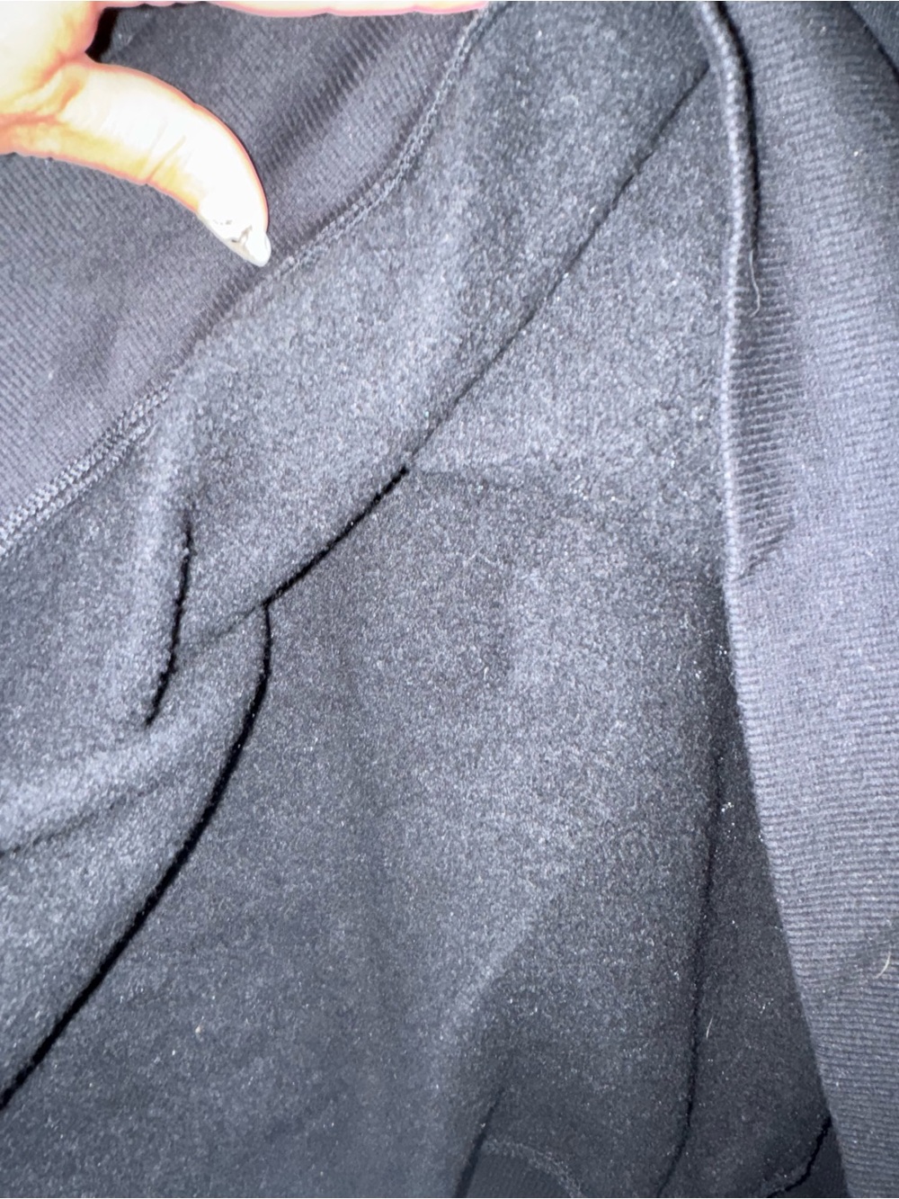 wild fable Black Cropped Hooded Sweatshirt - Picture 3 of 6